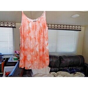 Worthington Large Peach Blouse. it has spaghetti Straps